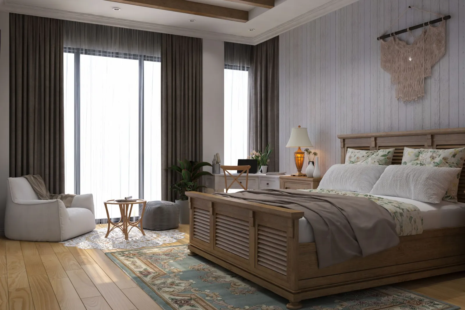 biancheria da letto accogliente