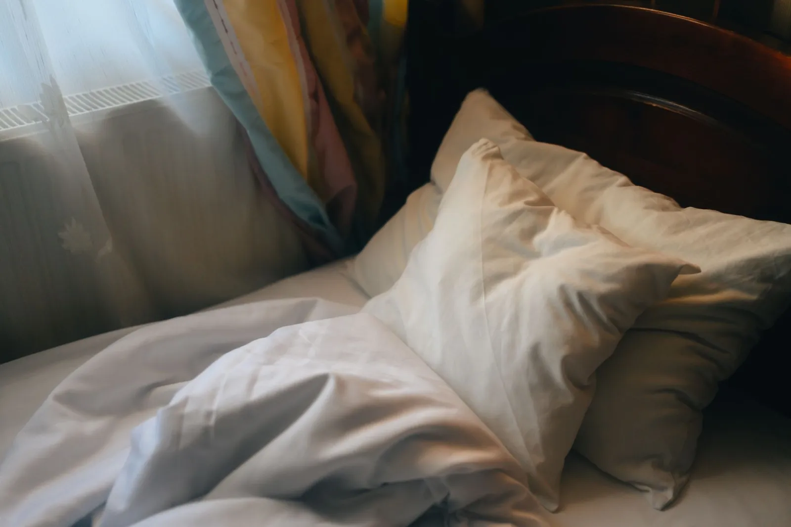 biancheria da letto accogliente